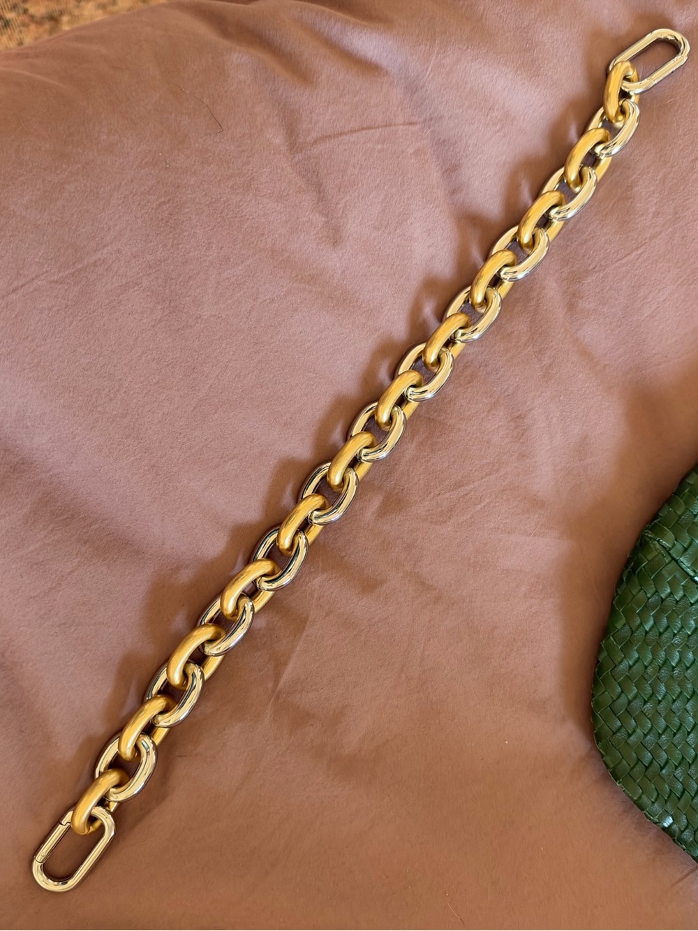 Clare V. Two tone Shortie strap
